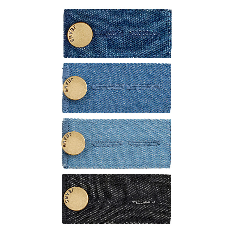 Amazon Cross-Border Jeans Waist Adjustment Buckle, Extended Button, Maternity Pants Waist Elastic Buckle [Snap Button] Metal Buckle