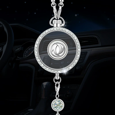 Car Hangings, Aromatherapy Car Accessories, Long-Lasting | Car hanging - dongfeng-zhou-drilling-glue-pendant-with-a-bottle-of-sea-perfume