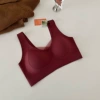 Rum red [brushed vest style autumn and winter]