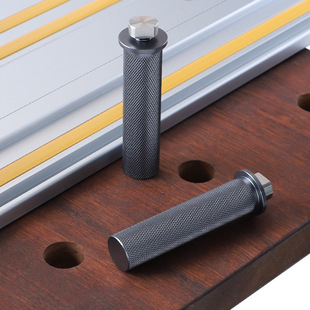 Woodworking Hole Table Track Tenon Aluminum Alloy 19/20 Slide Holder Woodworking Table Accessories
