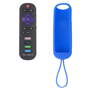 Factory wholesale remote control protective cover for TCL Roku RC280TV remote control soft and dirty resistant