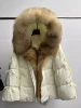 Off-white + Golden Island Fox Fur