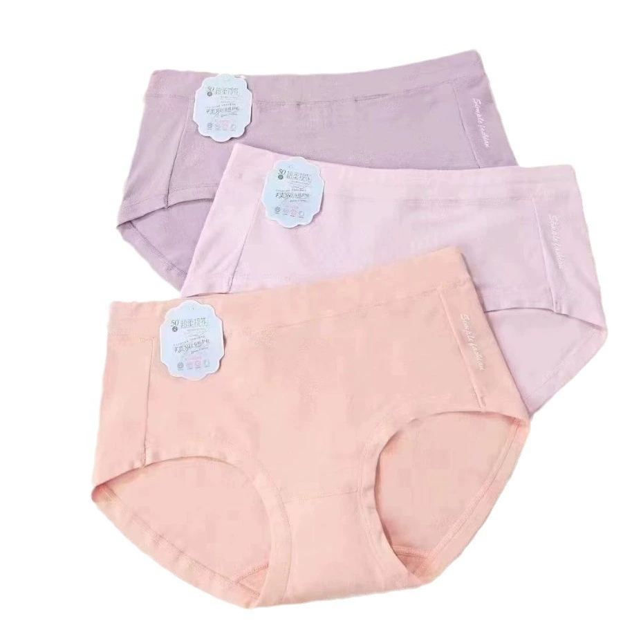 彤夫人 Pants, trousers, comfortable breathable underwear, mid rise