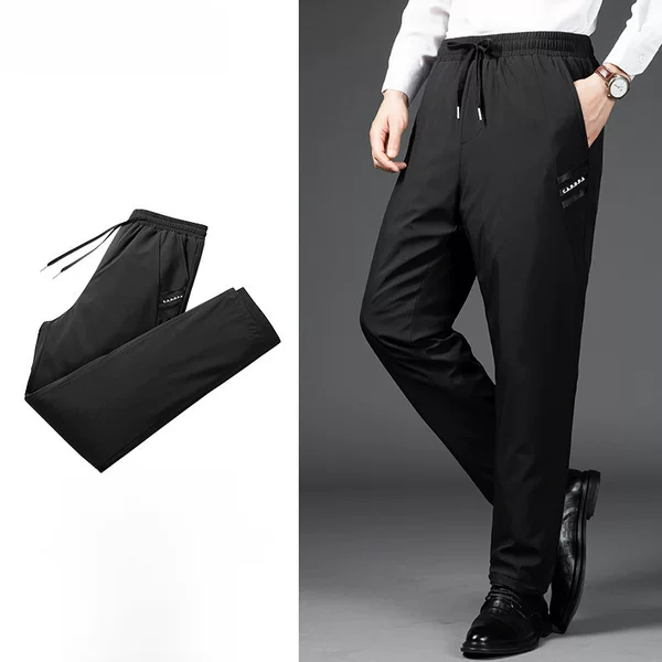 Middle-Aged and Elderly Men's down Pants, 90% Down, Winter Hot-Selling Style, Men's Dad-Style Outerwear, Thickened, High-Quality, Warm Long Pants