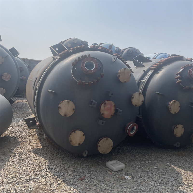 转让二手实验反应釜 二手搪瓷反应釜 密闭反应罐