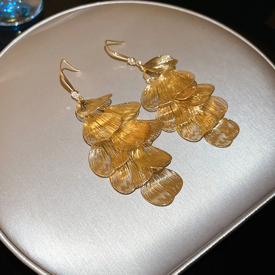 2#Ear Hook-Golden