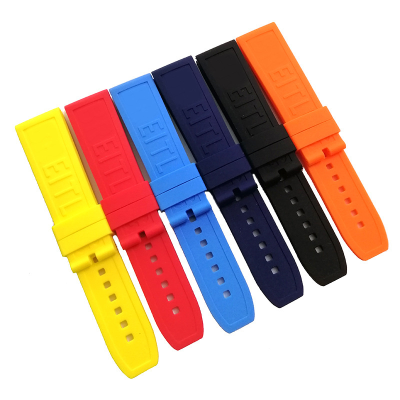 Substitute Centennial Spirit Silicone Strap Avengers Blackbird Scout Yellow Wolf Super Ocean 22mm Rubber Strap