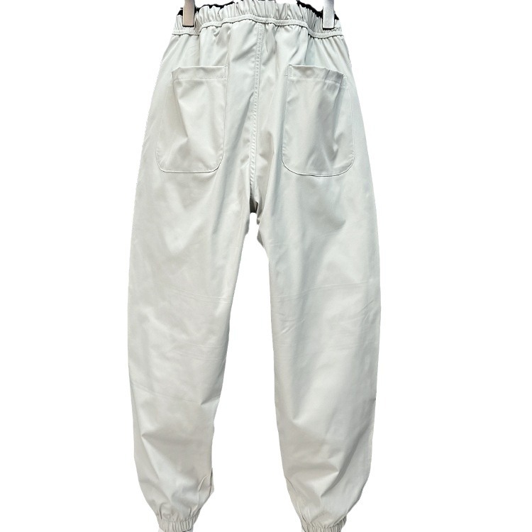 Trendy brand work for men in spring summer, thin fit, loose fitting, ankle tied, casual cropped pants, Korean version,_voghion.com