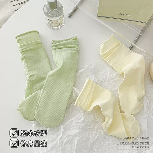 Japanese pile socks for women spring and autumn thin summer pure cotton deodorant and sweat-absorbent mid-calf socks jk Lok Fu shoes and socks trendy socks
