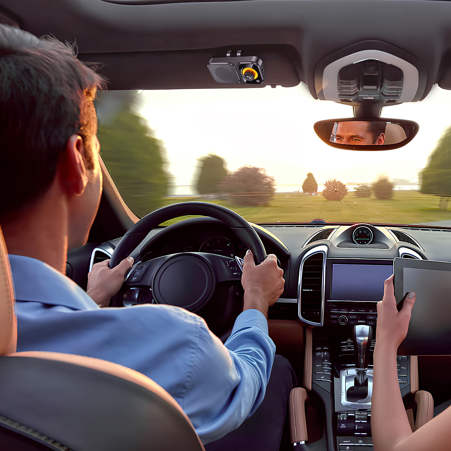 Factory New Car Bluetooth Hands-Free Comes with Speaker Sun Visor Hands-Free Phone Driving High-Definition Voice Call