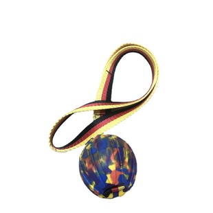 Factory New stain-resistant and bite-resistant camouflage Eva Ball pet toy ball dog supplies horse dog training single rope ball