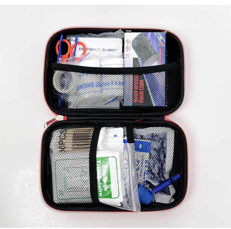 Cross-Border Export Eva Emergency Kit Set 45-Piece Set for Home and Car Emergency Kit Set Outdoor Portable Rescue Kit
