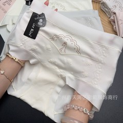 孔雀开屏莫代尔中高腰女士内裤批发桑蚕丝10A抗菌底档三角裤衩#27
