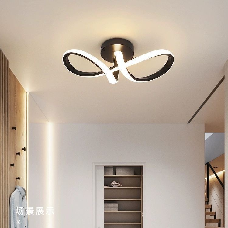 Lámpara de escritorio del armario, puerta de entrada de estilo chino, lámpara de balcón, arco cerrado, personalidad creativa, lámpara de pared simple, sombrero