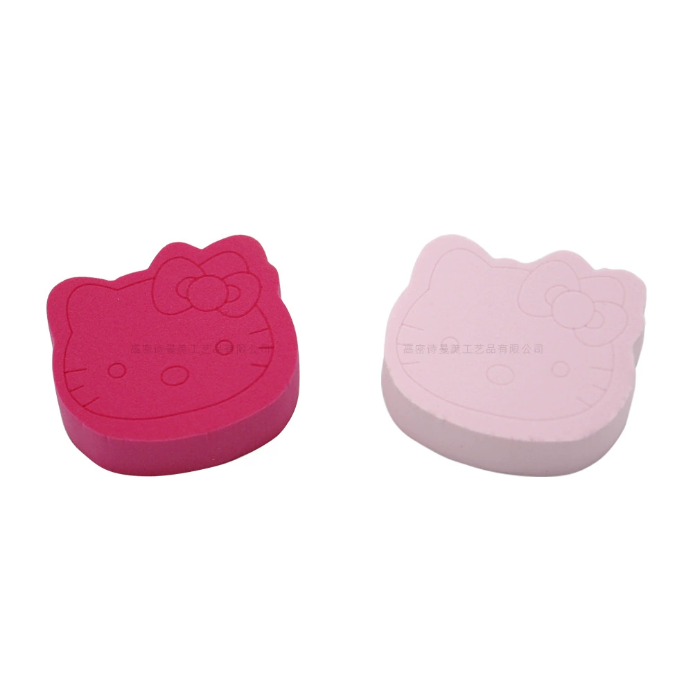 Eyelash Practice Sponge Hello Kitty, 10 pcs per bag, foam training pad 5×4×3 cm