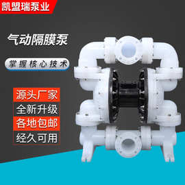 厂家供应3寸PP工程塑料隔膜泵DN100气动隔膜泵4寸气动泵厂家往复