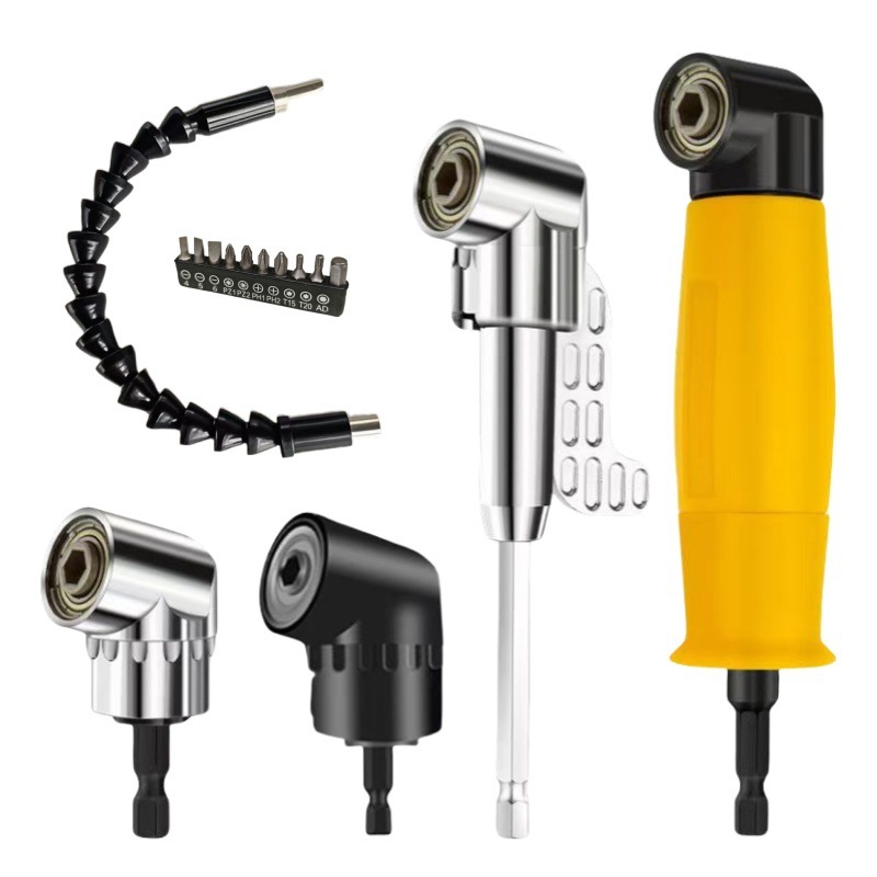 A generation of batch head corner device 105 degree turn batch screwdriver change turn device hexagonal handle electric drill turn batch
