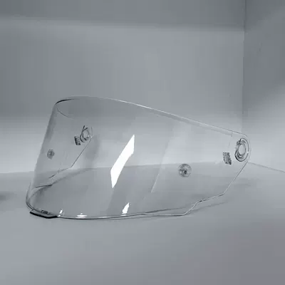 Motorcycle Helmet Lens Riding Windproof Suitable for Kyt Full-Face Helmet Lens Electroplating Lens (Dəbilqə (Kaska) aksesuarları) - transparent
