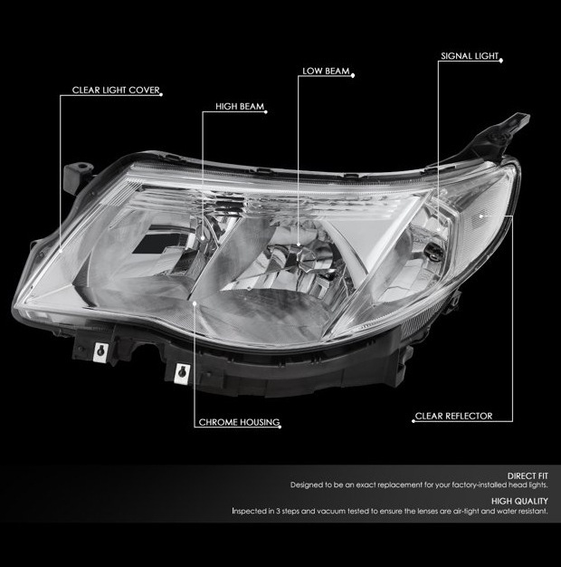 Aplicable a Subaru Forestman 09 - 13 faro delantero faro delantero combinación de luz frontal