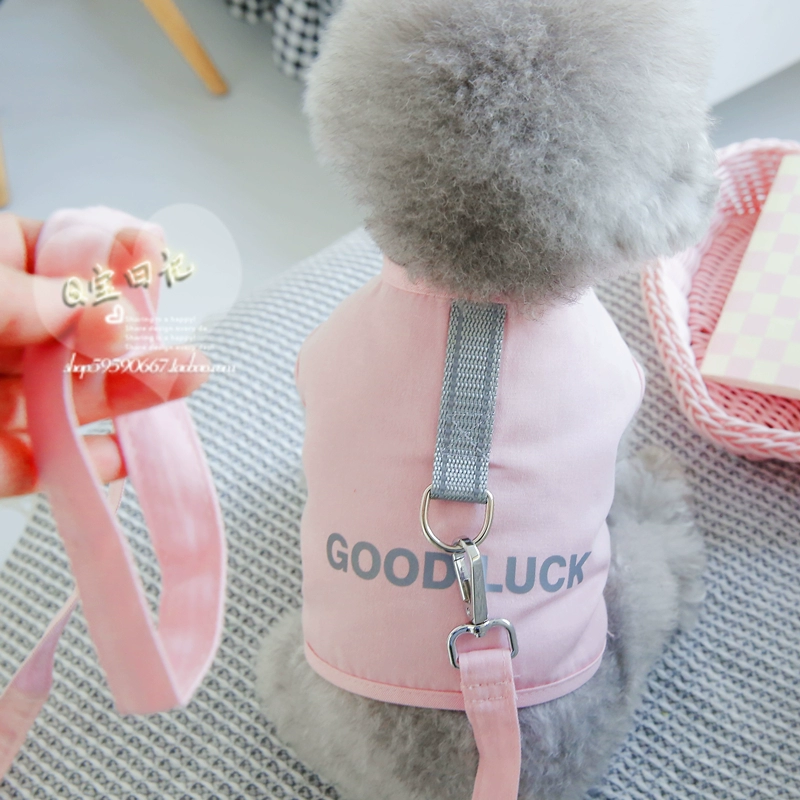 Домашнее животное кошка маленькая собака Teddy собачий грудной ремень тянущий шнур жилет прогулка собака прогулка собака верёвка симпатичные и милые