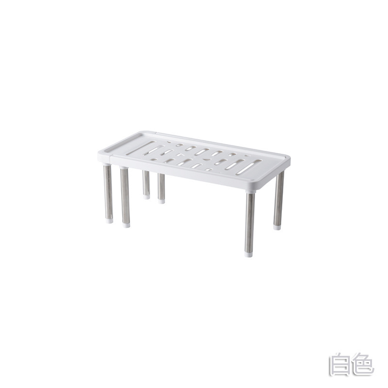 Cocina baño multi-escena de doble capa de almacenamiento rack de almacenamiento retráctil suministros multifuncionales de almacenamiento en rack ventas directas de la fábrica image 7