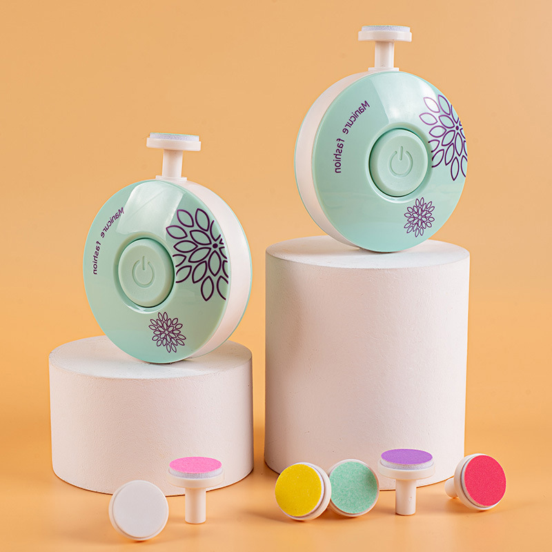 [3 grinding head suit] Electric nail trimmer baby children nail grinder baby nail clippers nail trimmer lady