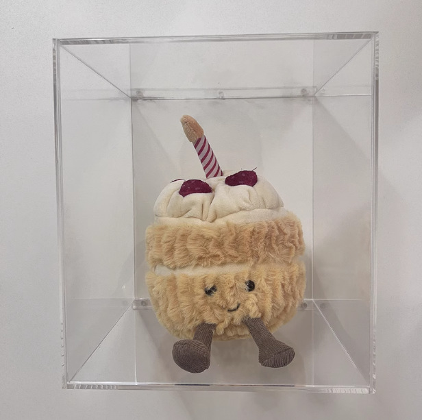 透明亚克力盒子抽拉展示盒食品防尘罩喜糖伴手礼盒模型手办藏品盒