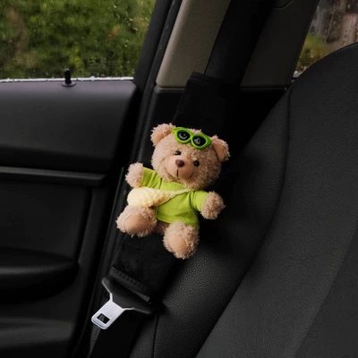 Seat belt shoulder pad — ornaments creative bear women