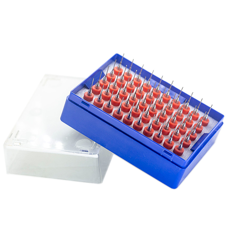 50支/10支PCB钨钢麻花钻头木板电路板精密打孔利器定柄高硬高硬度