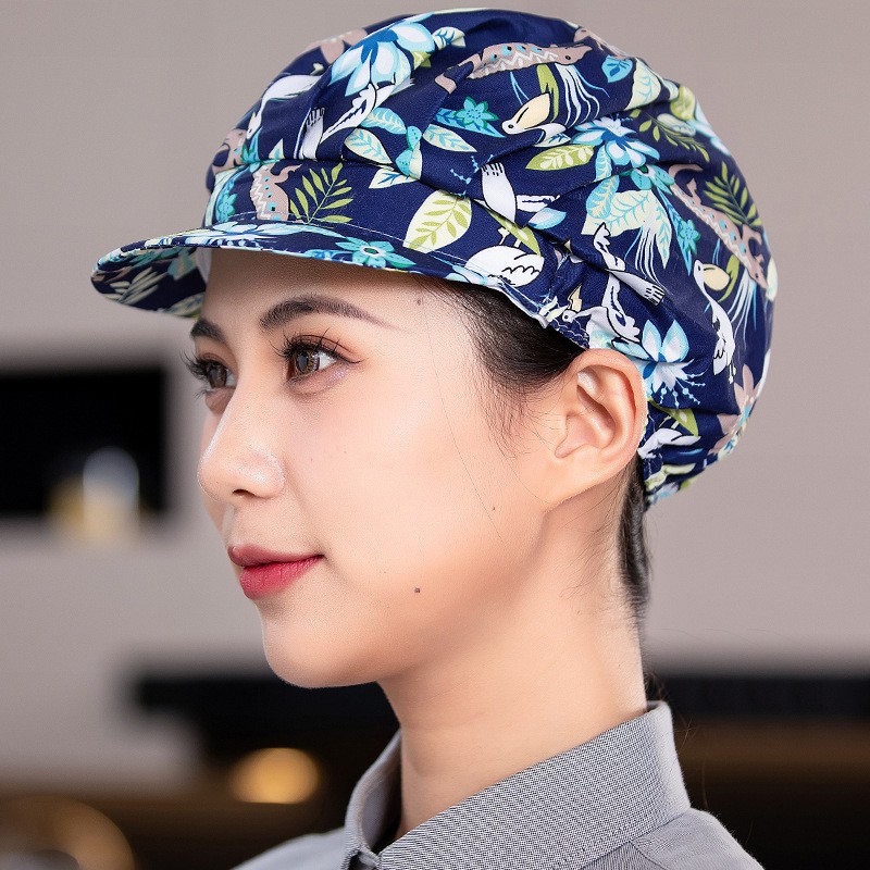 Comedor Comedor Cooker Sombrero de malla especial para cocina trasera femenina Fábrica de alimentos transpirable Taller de trabajo Sombrero de fábrica al por mayor