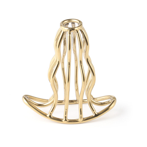 Metal hollow anal plug, prostate and anus massage, golden dilator for men and women, training adult sex toy