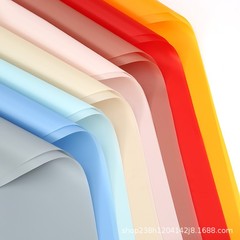 防水韓素紙韓式霧面紙鮮花包裝純色紙玫瑰花花束包花材料花店花藝