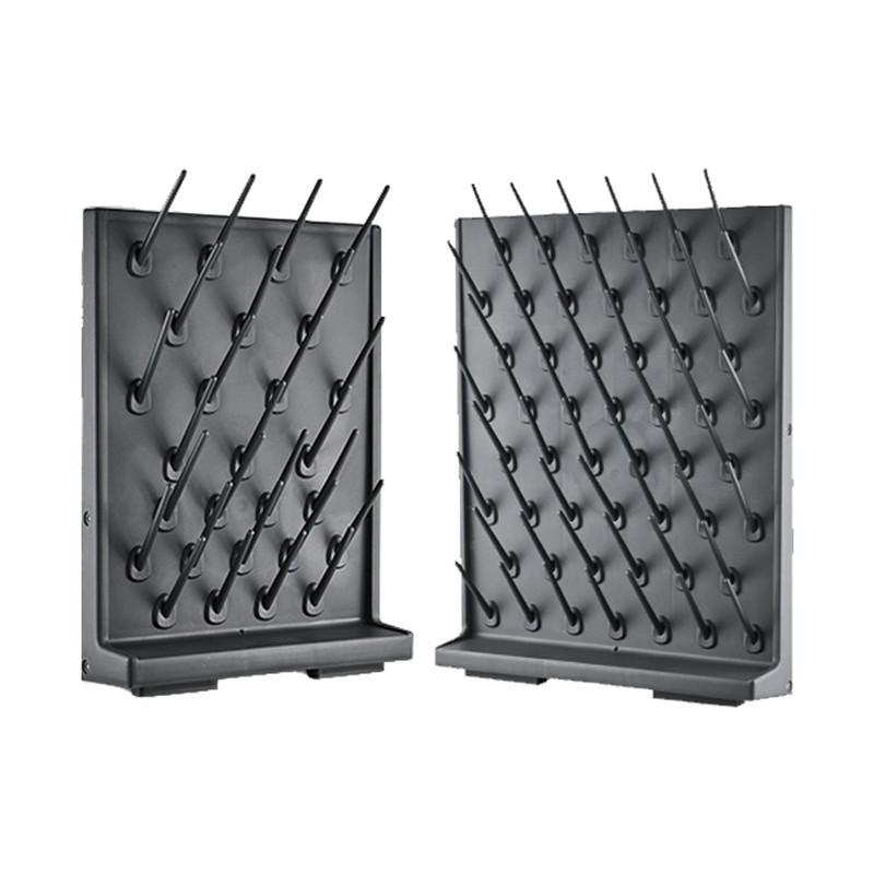 Drying rack for experiments, double-sided equipment with accessories, measuring cup, glass holder 5
