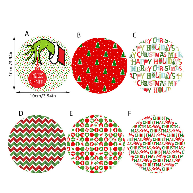 跨境 Christmas coasters 餐桌隔热餐垫茶杯垫圣诞节聚会桌面摆饰|undefined