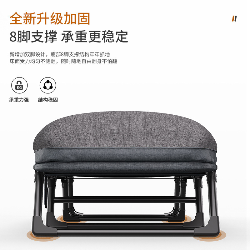 折叠床单人家用简易午休办公室成人午睡行军户外小床陪护躺椅|undefined