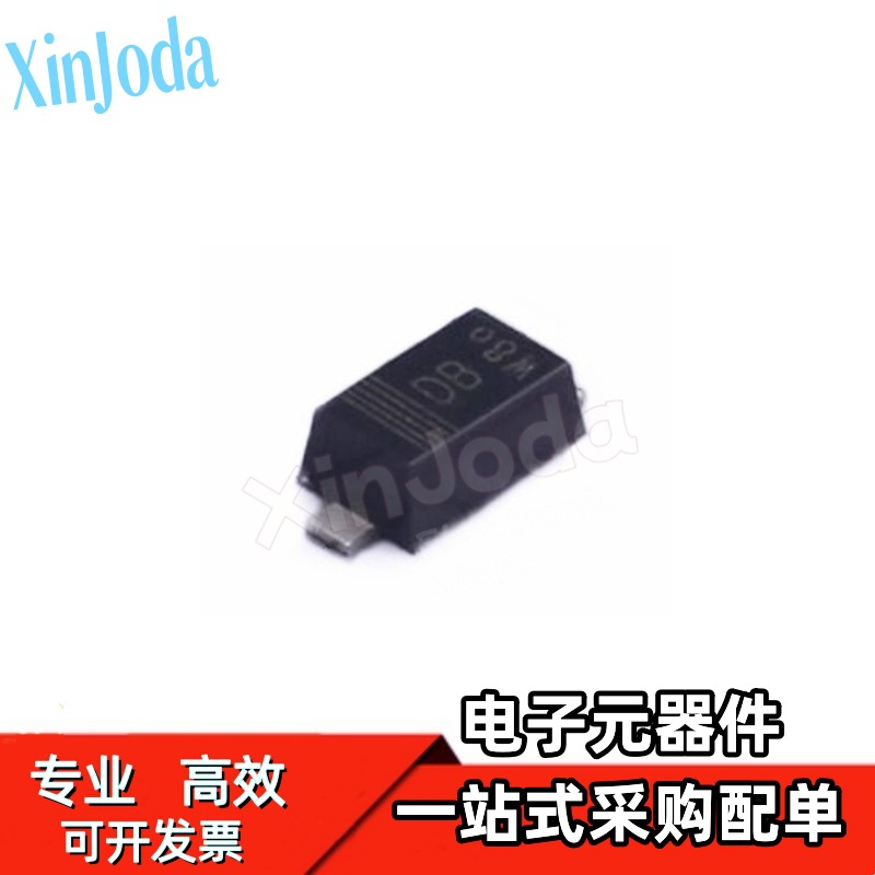 BAT46WH,115 SOD-123FL 100V单肖特基势垒二极管 丝印DB 原装正品