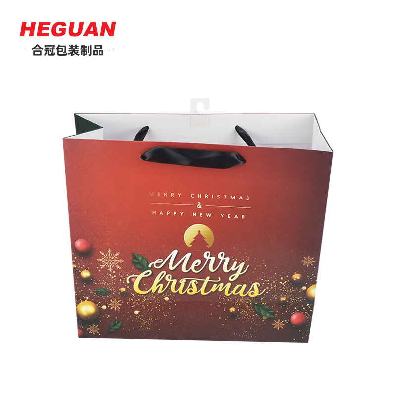 加厚批发白卡袋子牛皮纸纸袋印刷服装店手提袋礼品纸袋定logo