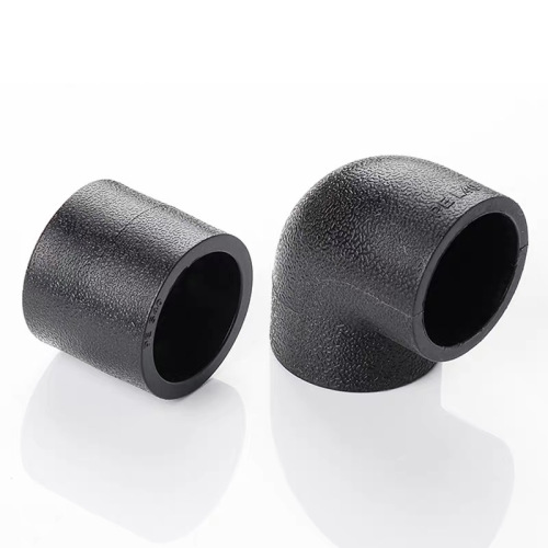 PE pipe fittings, water supply pipes, hot melt joints, black, brand new material, PE direct elbows, tees, full specifications, wholesale