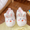 Demi-season cute slippers, cartoon keep warm rabbit for beloved indoor