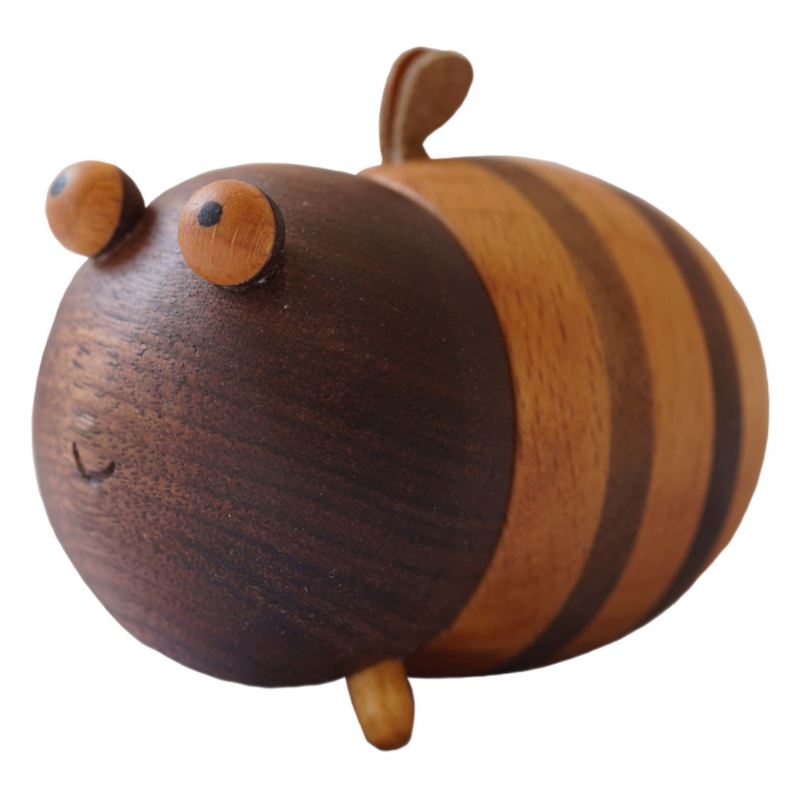 Madera abeja creativa palillo de dientes titular de regalo del hogar titular de dibujos animados lindo artesanía creativa decoración de escritorio