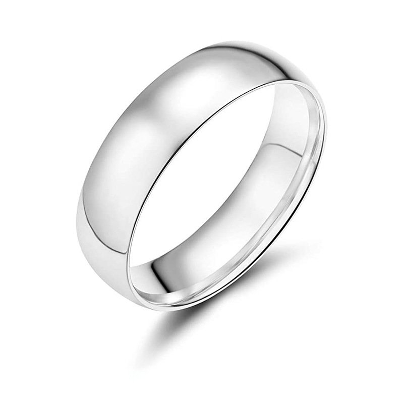 Silver-Gloss Ring (6mm)