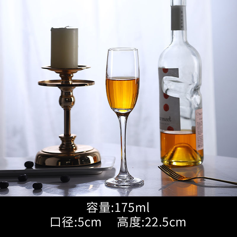 Bar creativo alto cristal taza de champán caja de regalo set de taza de vino burbujeante taza de cóctel casa taza de vino tinto