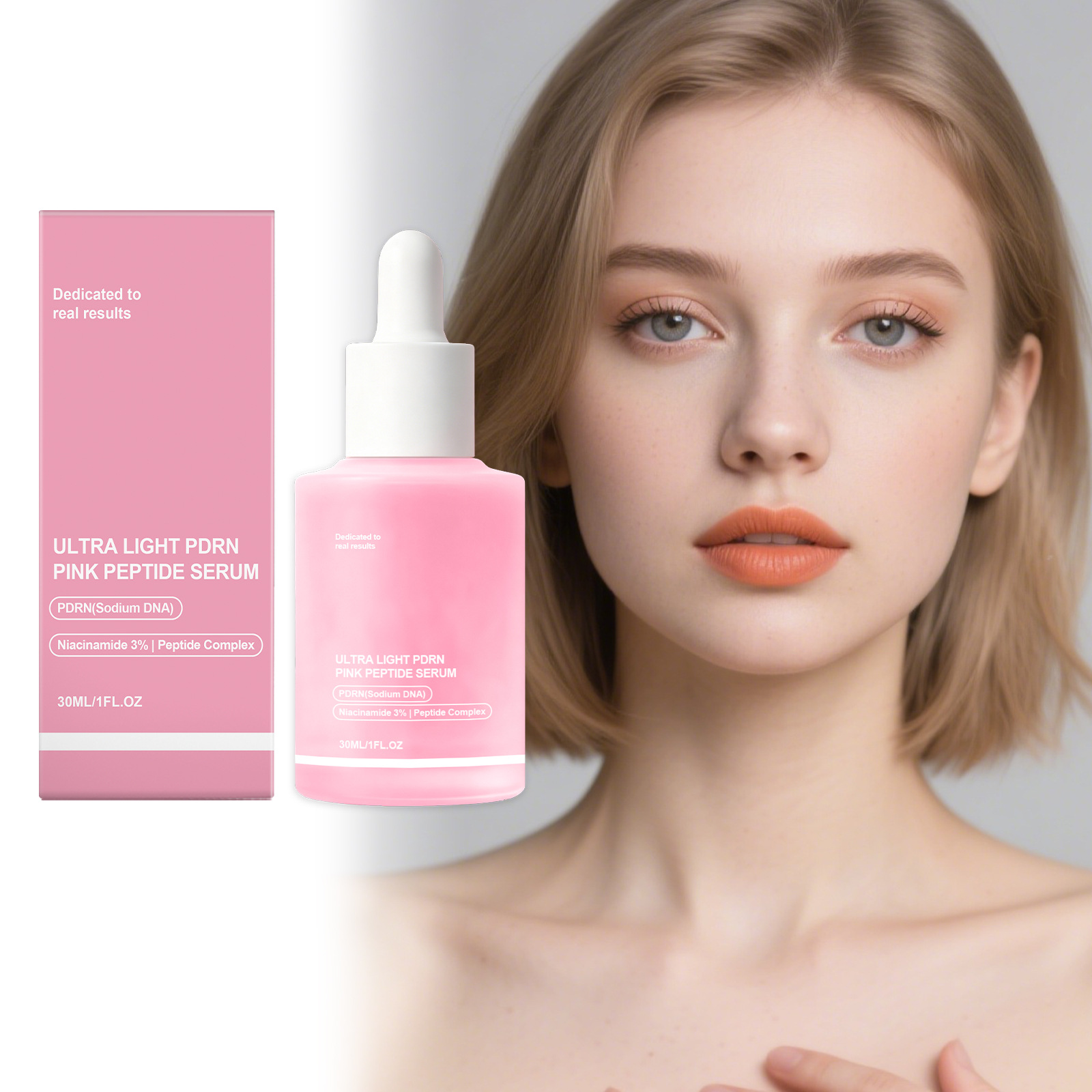 Refreshing and Moisturizing Essence for Natural Radiance, Hydrating and Caring for Facial Skin, Leaving It Soft, Delicate, and Refreshing