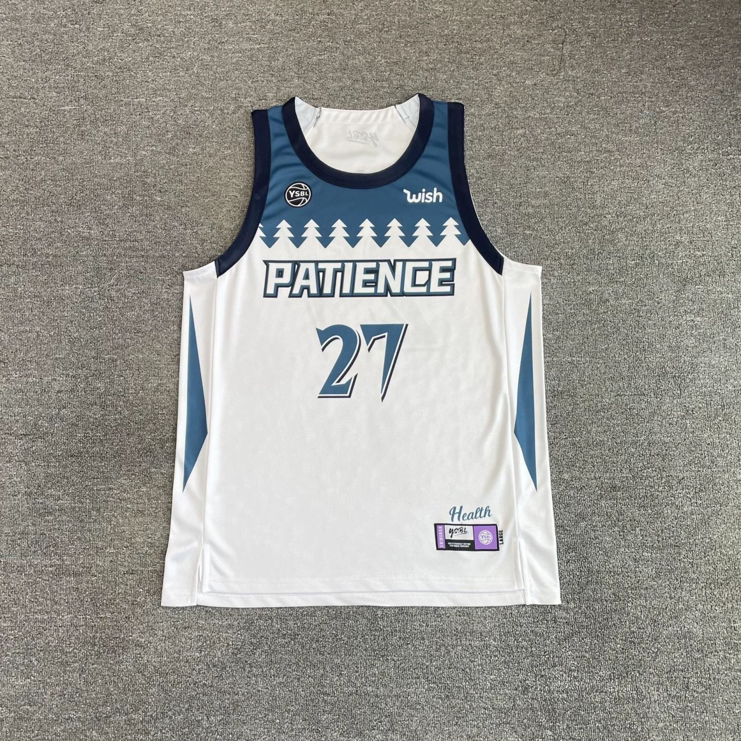 Football uniform, laundry basket, basketball uniform, set for training, American style, for students