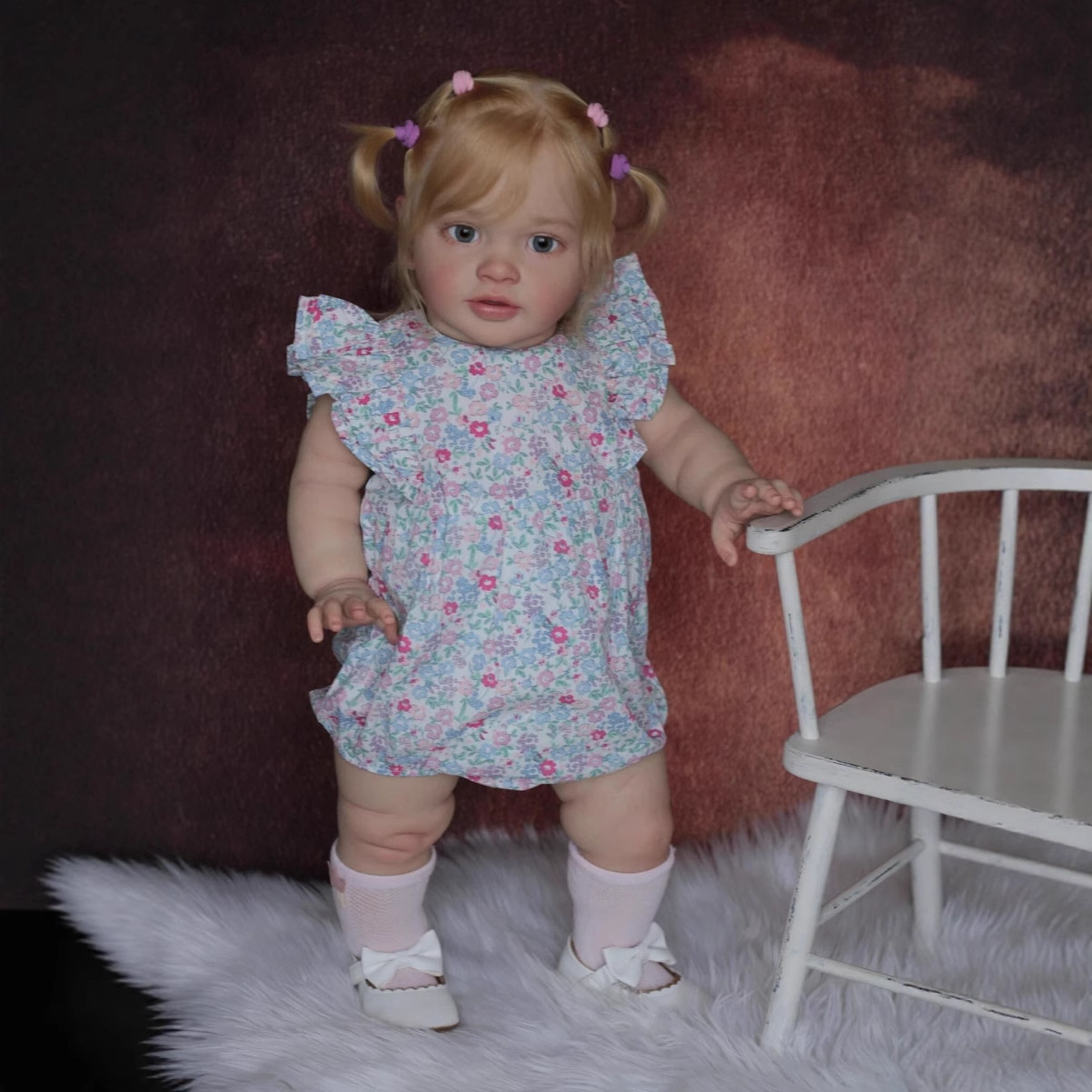Hilo floral de una pieza de 26 pulgadas PIPPA simulación linda muñeca fuente transfronteriza para enviar regalos para niños