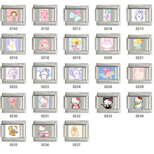 个性意大利模块链 Kitty猫系列DIY拼接手链 小众青年喜爱组合手饰