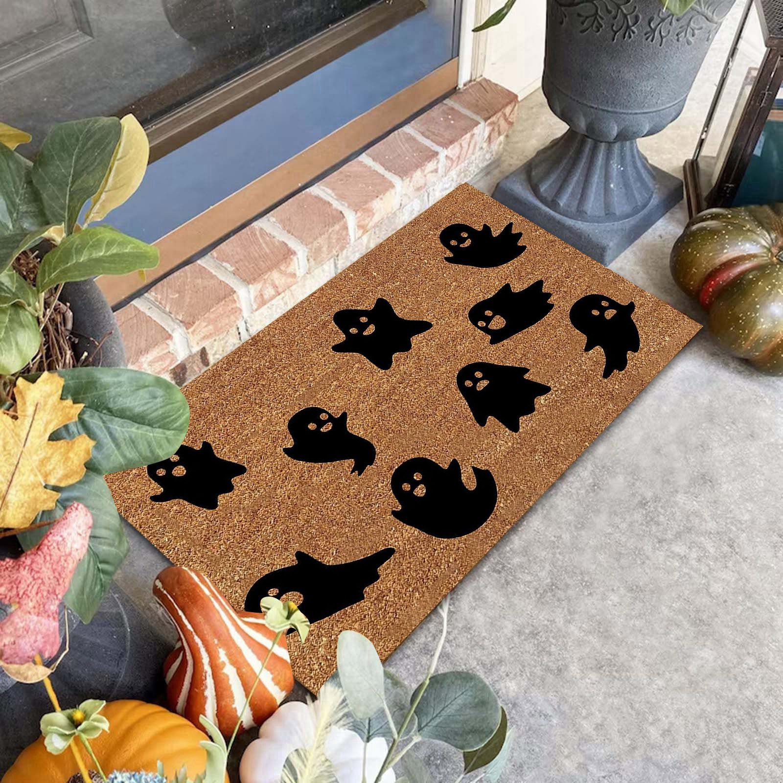 Hallowmas home decoration atmosphere floor mat entrance door mat kitchen clown floor mat entrance floor mat_voghion.com