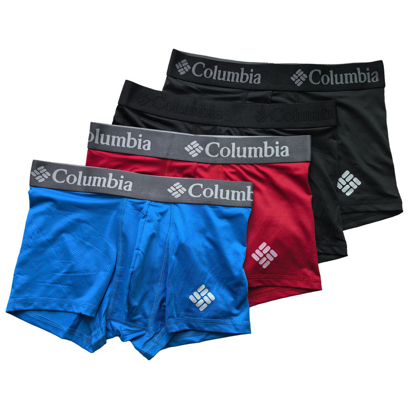 High Elastic Sports Training Mesh Quick-Drying Outdoor Sports Fitness Anti-Wear Leg Marathon Running Mid-Length Underwear for Men