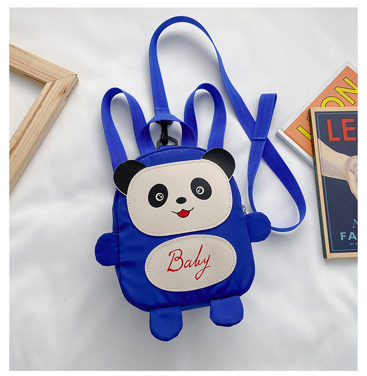 Kindergarten schoolbag for children, boys and girls, 1-3-5 years old, anti-wandering rope, cute frog, double-shoulder baby small backpack undefined