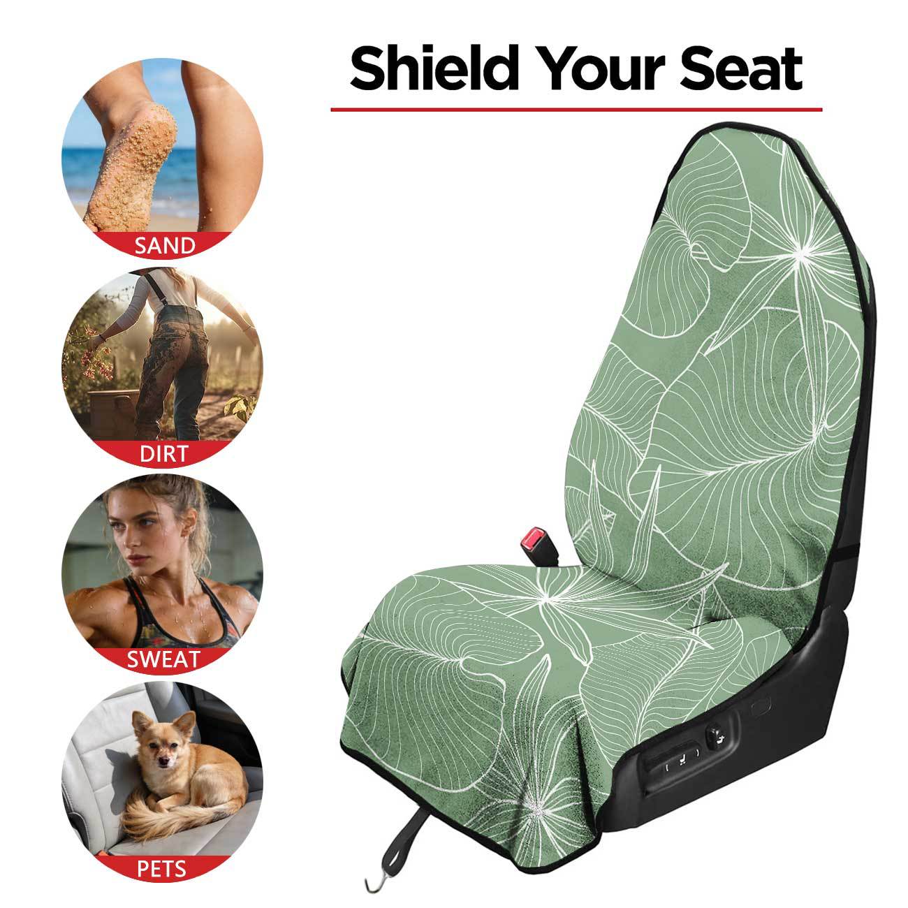 Car seat towel cover front seat protector suitable for gym and exercise, universal for all seasons, car use 132